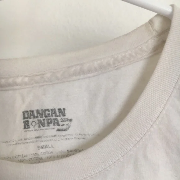 Dangan Ronpa White T Shirt - Size Small - Picture 8 of 11